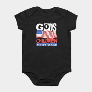 God's Children Are Not For Sale Baby Bodysuit